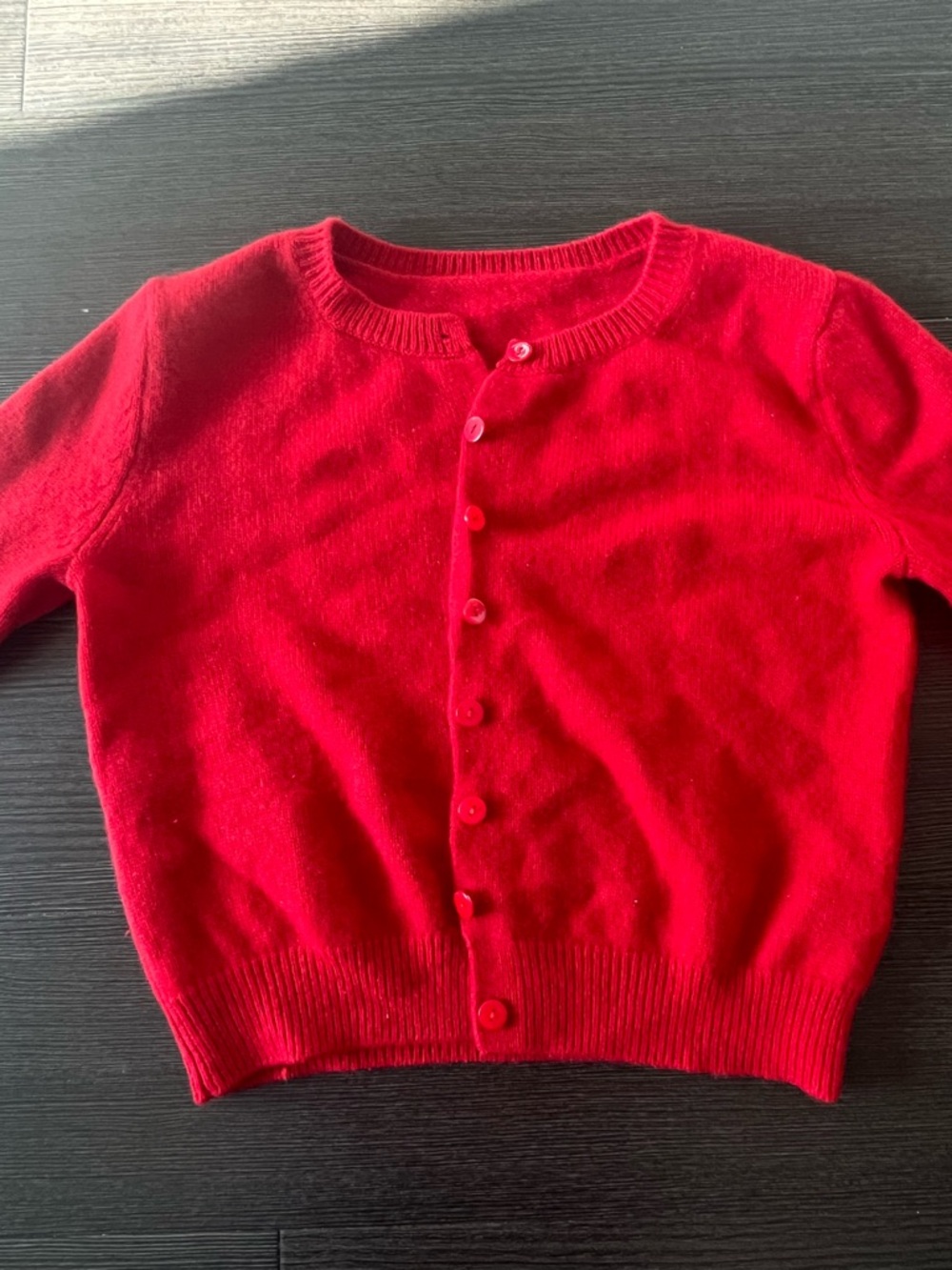 Reformation Red Clara Cardigan